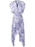 'Amplitude' wrap dress