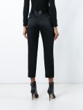 drawstring detailing crooped trousers