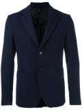 slim-fit deconstructed blazer