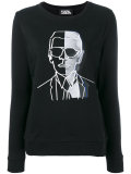 Karl print sweatshirt