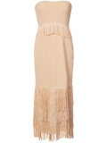 lace strapless dress
