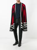 oversized open cardigan