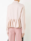 flared hem shirt 