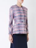 boucle stitching jacket