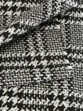 plaid fringed scarf