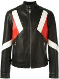 banded collar jacket