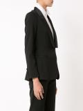 tuxedo collar blazer