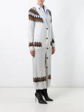 intarsia oversized cardigan 