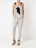 sleeveless blouse