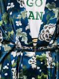 floral silk kimono jacket