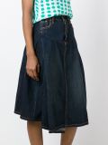 full denim skirt