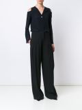 cut-out shoulders shirt