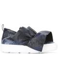 snakeskin effect sneakers 