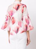 tulip print blouse 
