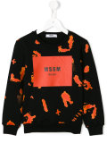 logo print sweatshirt 