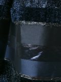 textured stripe full skirt