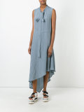 asymmetric hem dress
