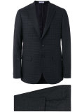 checked blazer