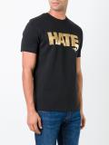 hate印花T恤
