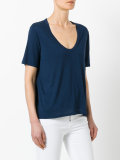 scoop neck T-shirt