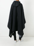 oversized hooded poncho