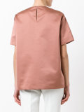 high shine blouse