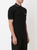 embroidered crown polo shirt
