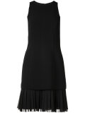 pleated layer dress