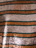 sequin stripe blouse 