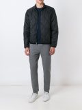 high neck zipped jacket