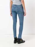 frayed hem skinny jeans