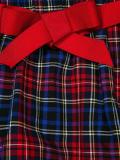 tartan mini skirt