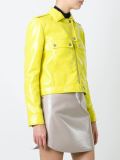 varnished biker jacket 