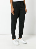tapered cuffs cropped trousers