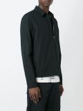 zipped shirt jacket