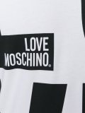 Love logo v-neck T-shirt