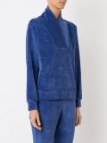 towel effect blouse