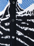 ocean pattern cardigan