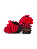 ruffled mules