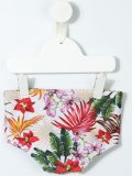 printed swim trunks