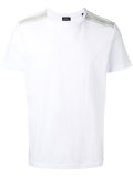 shoulder stripe T-shirt