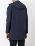 drawstring hooded jacket