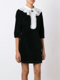 ruffled collar dress