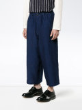 cropped wide-leg trousers 