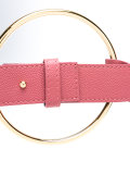 wavy gold hoop belt