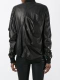 leather bomber jacket