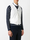 buttoned waistcoat
