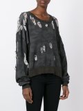 destroyed sweatshirt 