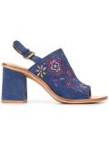 embroidered sandals