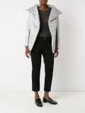 wrap around puffer jacket